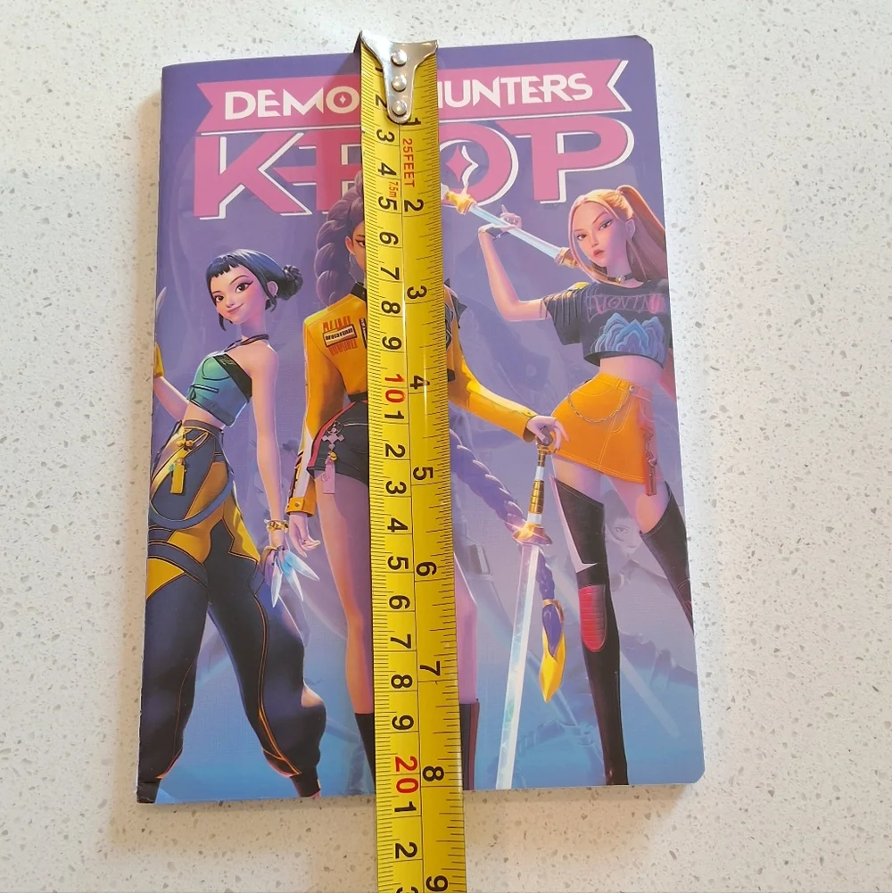 K Pop Demon Hunters Purple Notebook (A5), New